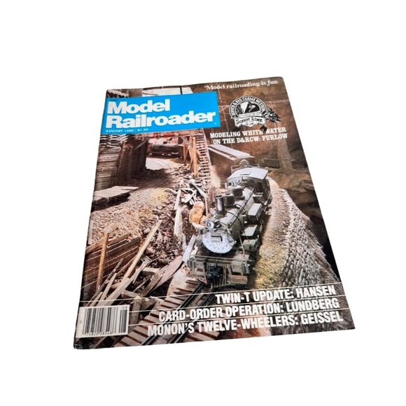 Vintage Model Railroader Magazines Set Of 3 - July August September 1980 Issues - Picture 4 of 7